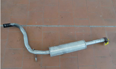 VW Lupo 6X1 Baujahr: 2000 Auspuff vorne, Vorschalld&auml;mpfer